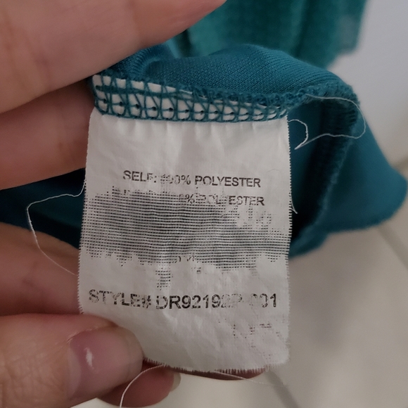 LUSH Polka Dot Dress with Open Back - Picture 6 of 7